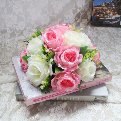 Silk Rose Flowers for Wedding and Party Centerpieces and Aisle Decorations