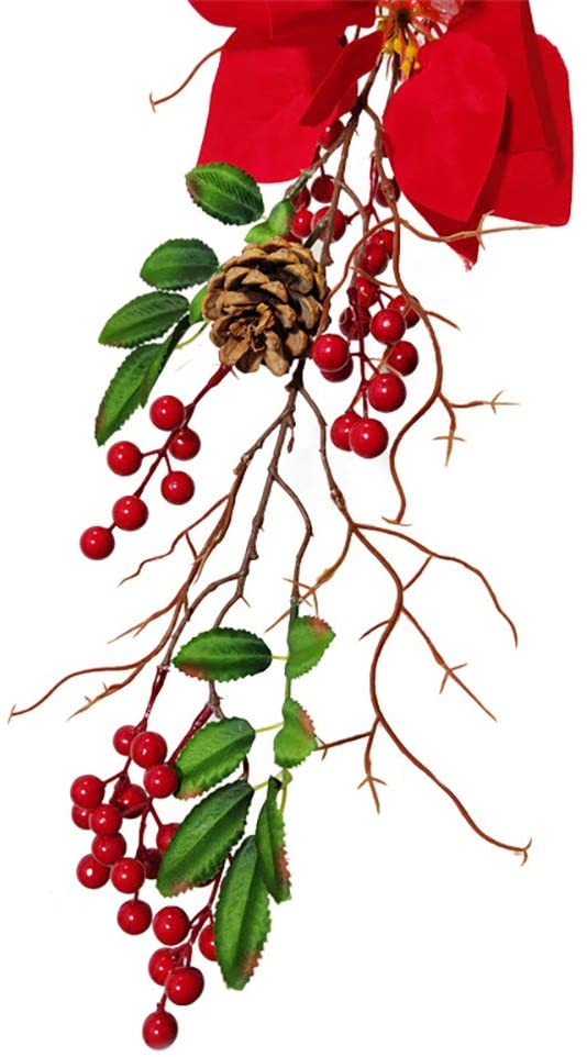 Red Berry Christmas Garland