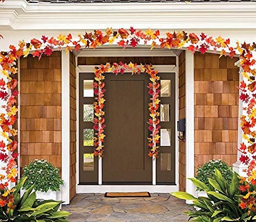 6 Ft Fall Leaves Garland