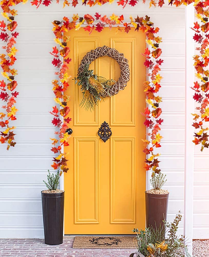 6 Ft Fall Leaves Garland