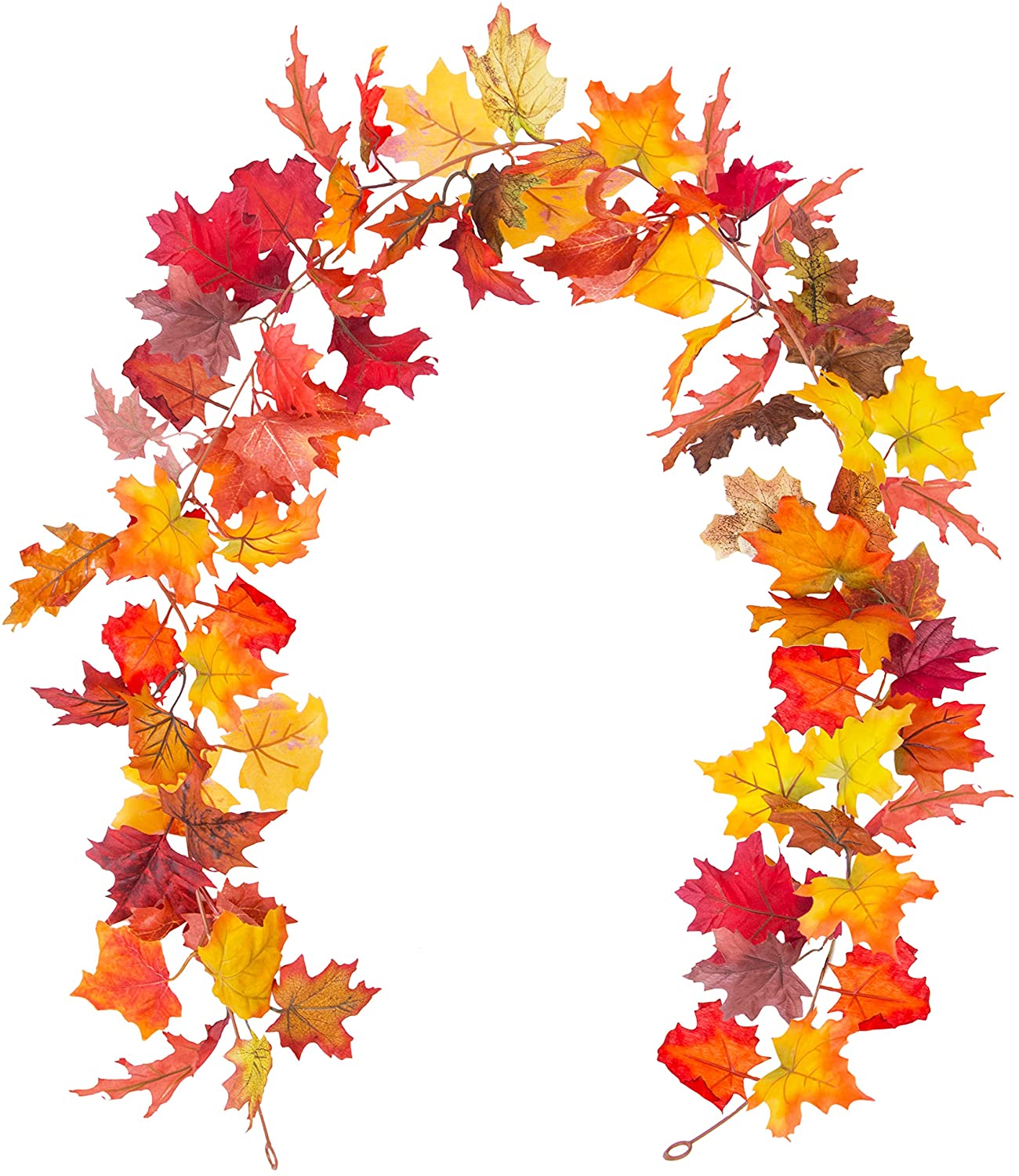 6 Ft Fall Leaves Garland