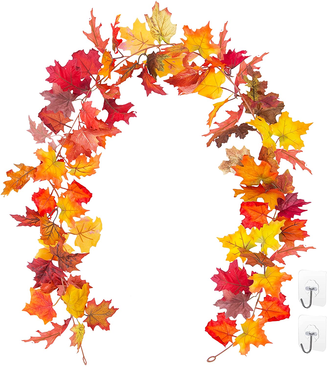 6 Ft Fall Leaves Garland