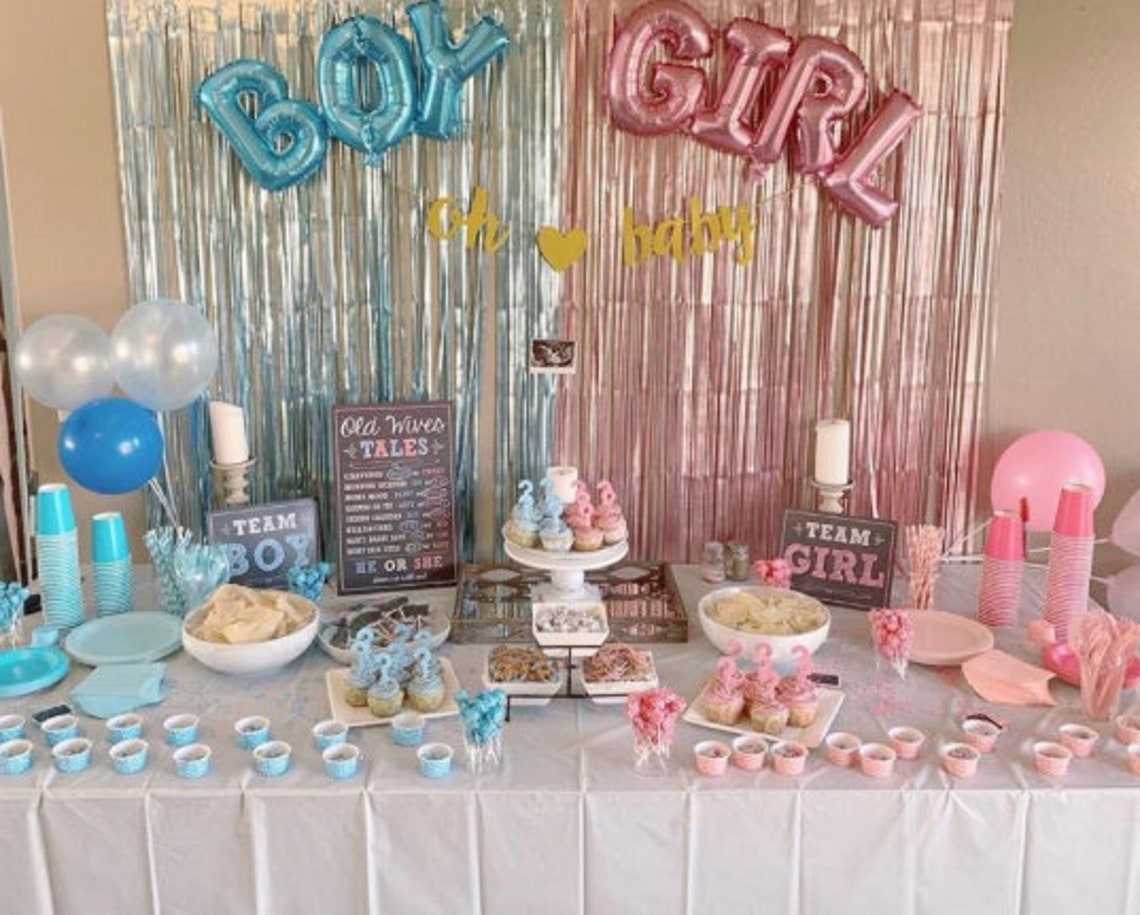 Gender Reveal Decorations