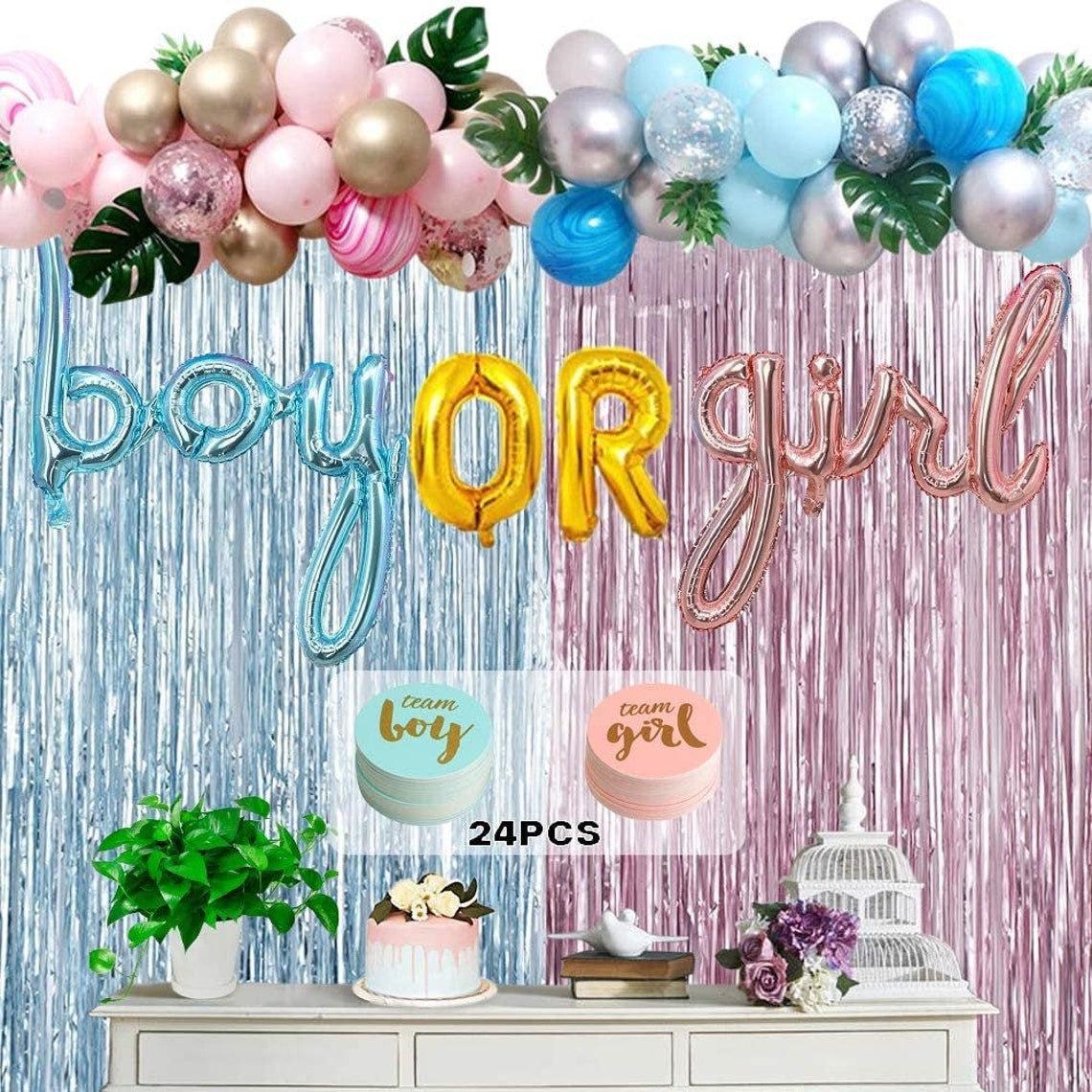 Gender Reveal Decorations