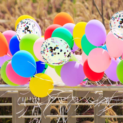 112pcs Rainbow Balloon Garland Kit Multicolor Colorful Balloon Arch Kids Birthday Party Decorations Baby Shower Carnival Circus Fiesta
