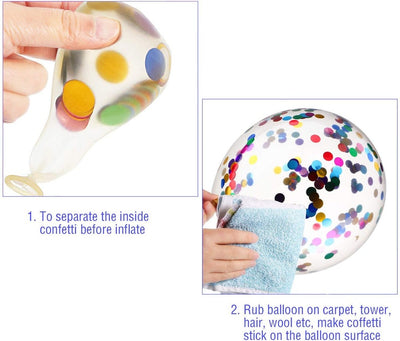 112pcs Rainbow Balloon Garland Kit Multicolor Colorful Balloon Arch Kids Birthday Party Decorations Baby Shower Carnival Circus Fiesta