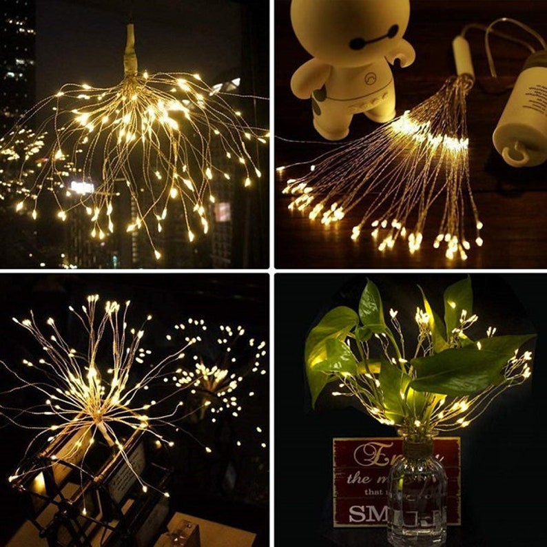 120 Led Decorative Firework Lights