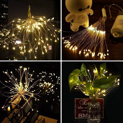 120 Led Decorative Firework Lights