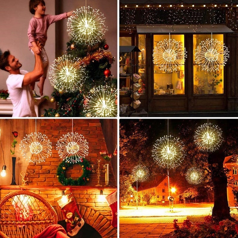 120 Led Decorative Firework Lights