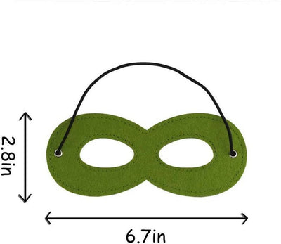 25Pcs Superhero Masks Colored for Kids Party Cosplay Dress Up Superhero Eye Masks for Christmas Birthday Party Halloween